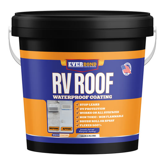 Everbond Liquid Rubber Roof Acrylic Coating White