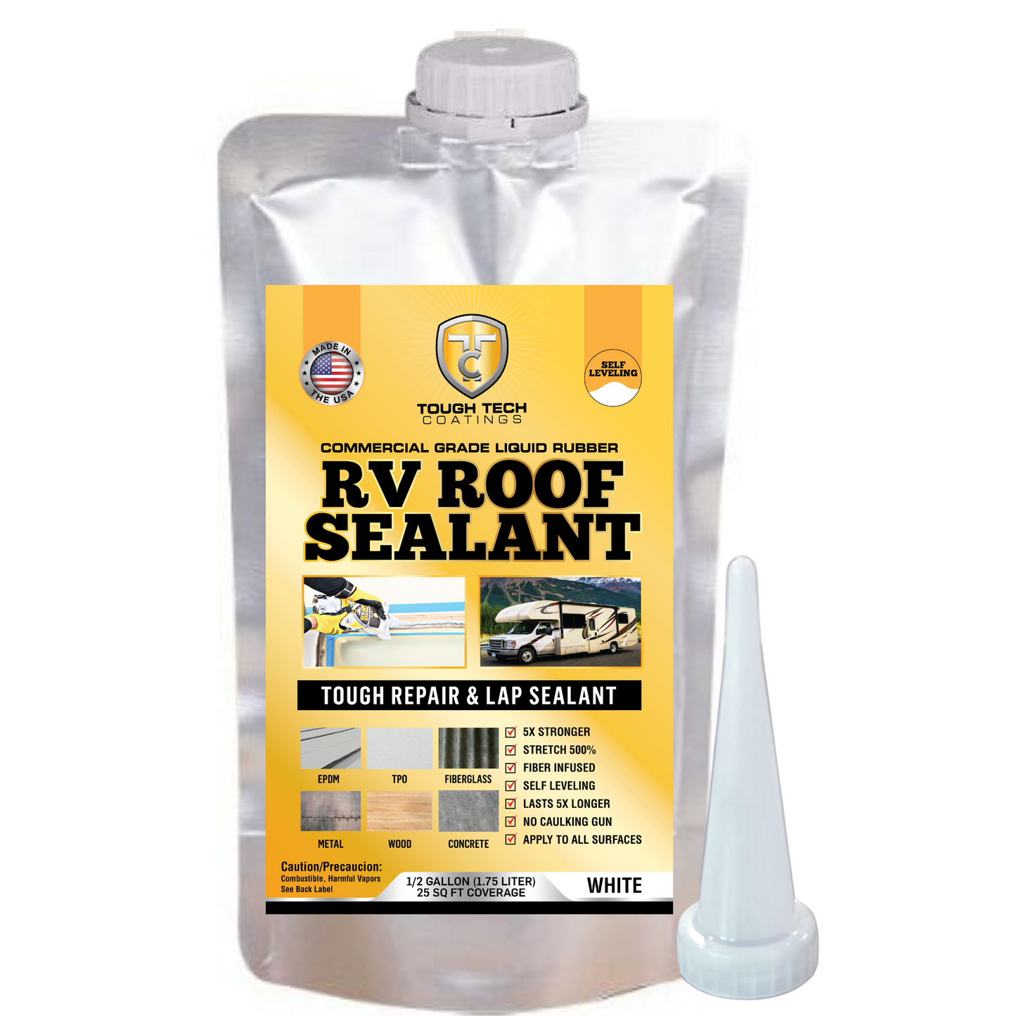 RV Roof Sealant - Liquid Rubber