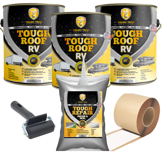 RV Roof Kit  Gallon 150 Sq Ft Coverage